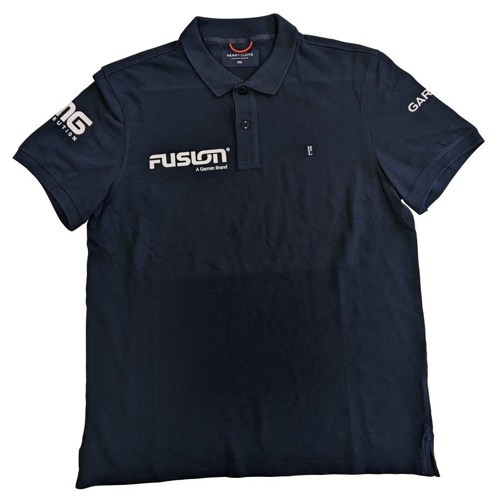 Fusion branded Henri Lloyd Elevated Organic Polo - Blue Wing