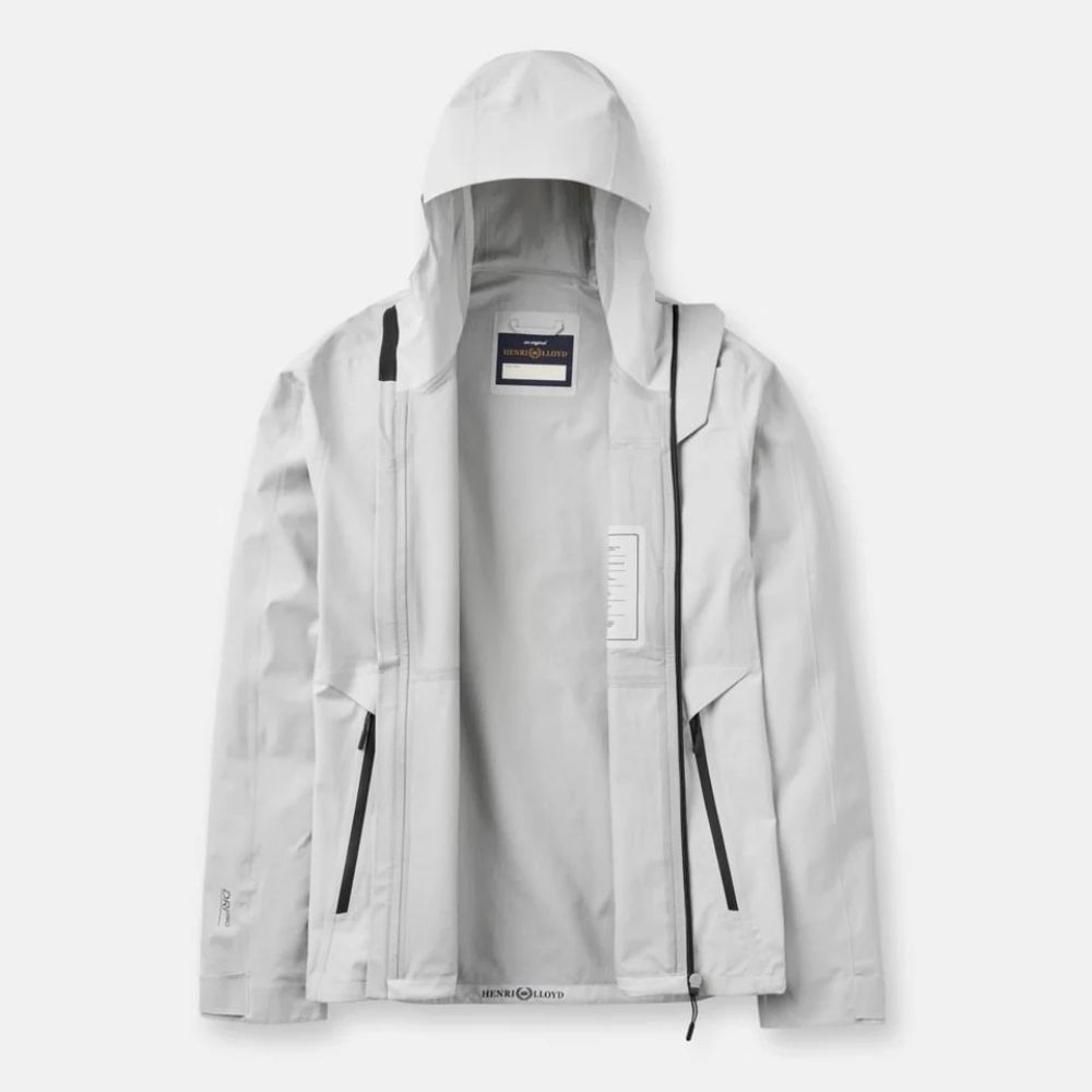 Garmin Branded Henri Lloyd Mav Lite Shell 2.0 Jacket - Ice