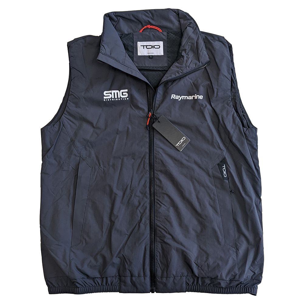 Raymarine branded Toio Team Vest - Dark Turbulence
