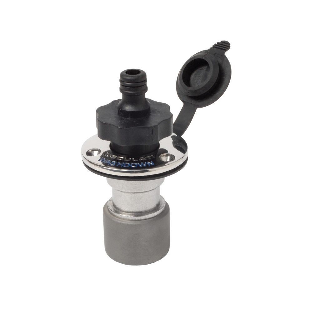 Osculati Washdown Hose Quick Connect Deck Fitting - Straight