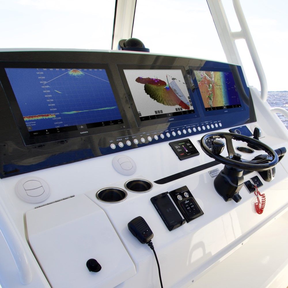 Garmin Panoptix PS70 Thru-Hull Transducer with Fairing Block