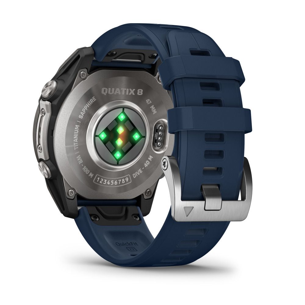 Garmin Quatix 8 Marine GPS Smartwatch - 47mm AMOLED