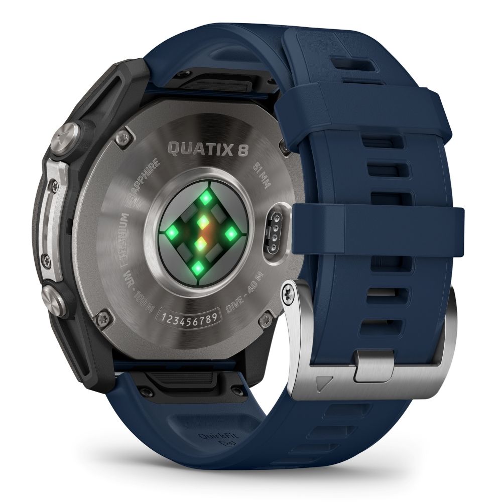 Garmin Quatix 8 Marine GPS Smartwatch - 51mm AMOLED