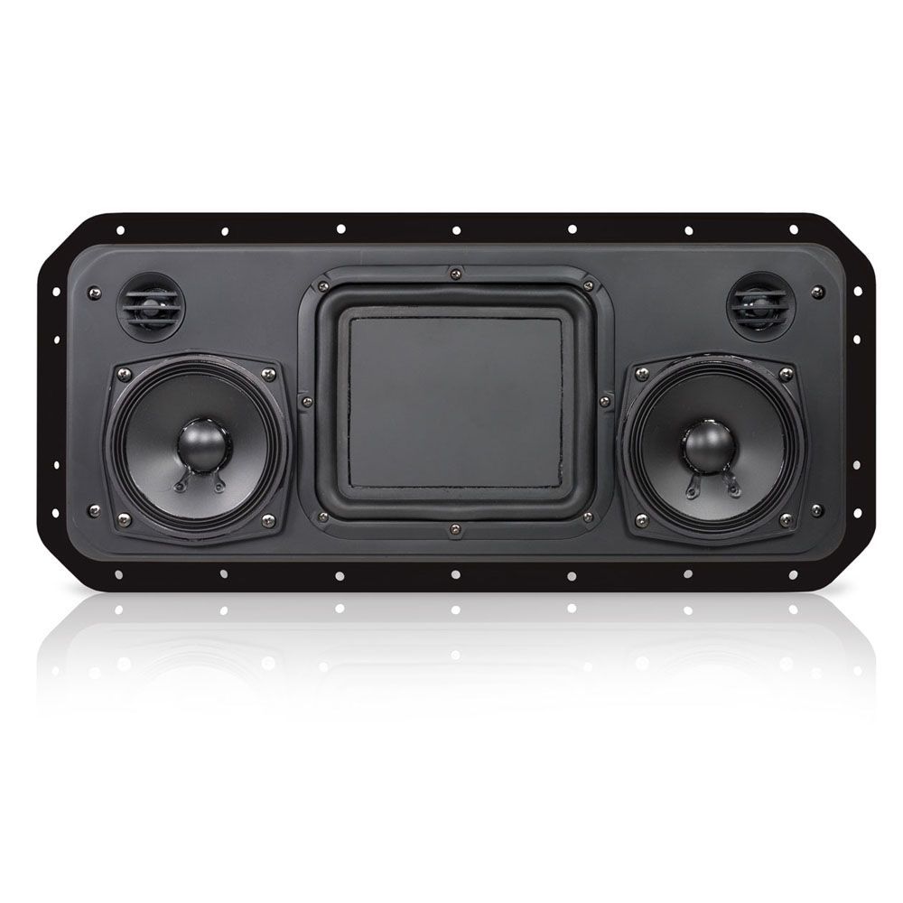 Fusion Sound Panel Shallow Mount Speaker System Black