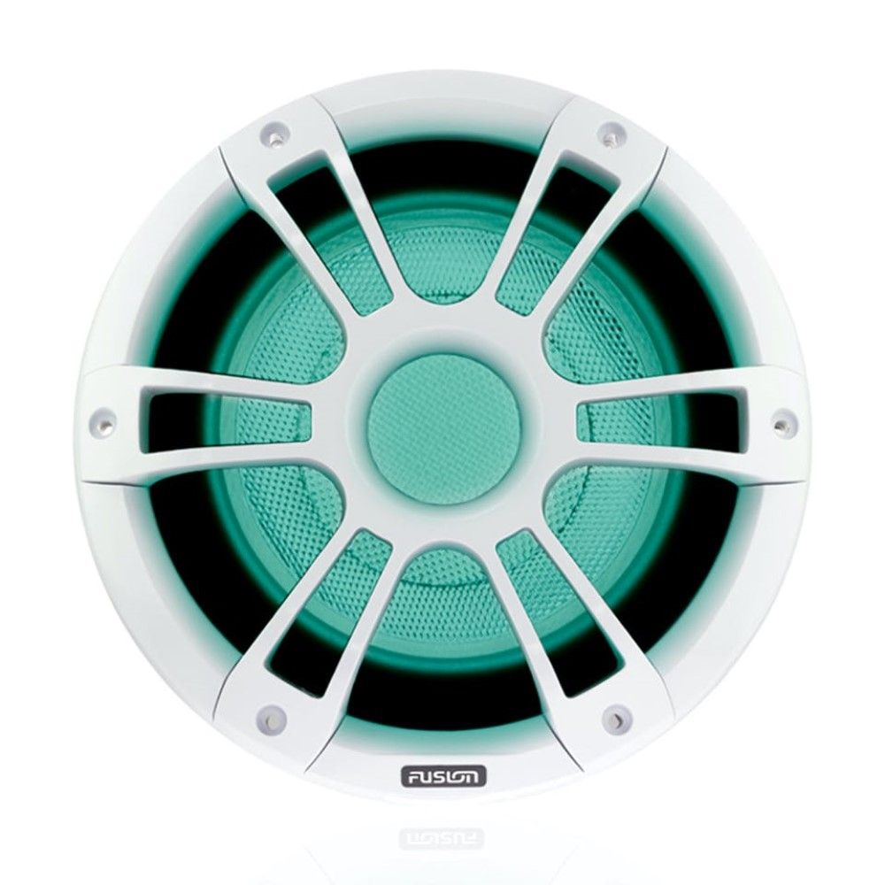 Fusion SG-SL102SPW 10" CRGBW LED Marine Subwoofer 600W - Sports White