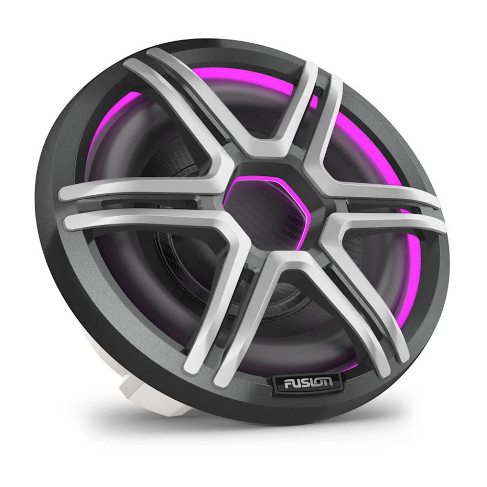 Fusion Apollo AP-SL10SPG 10" CRGBW LED Subwoofer 600W - Sports Grey