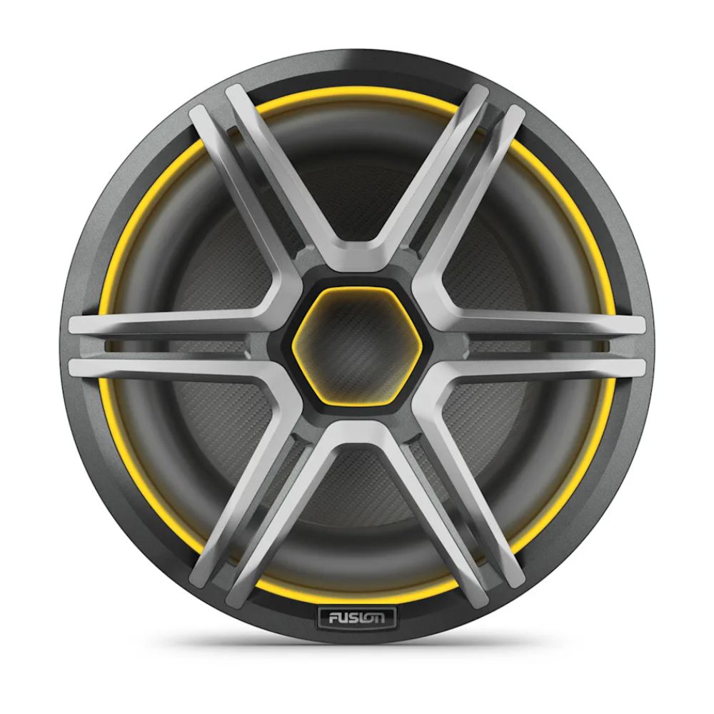 Fusion Apollo AP-SL12SPG 12" CRGBW LED Subwoofer 1400W - Sports Grey
