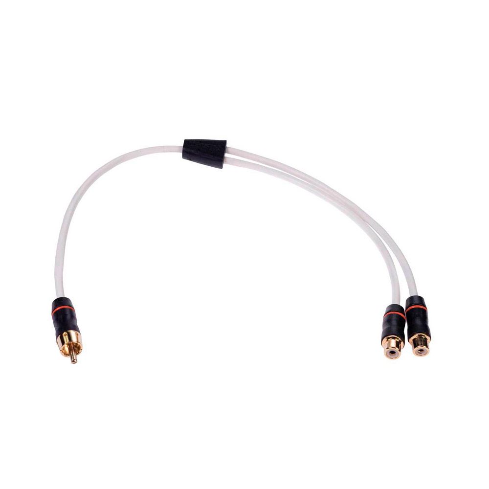 Fusion MS-RCAYF RCA Splitter Cable Male to Dual Female - 0.3m (0.9')