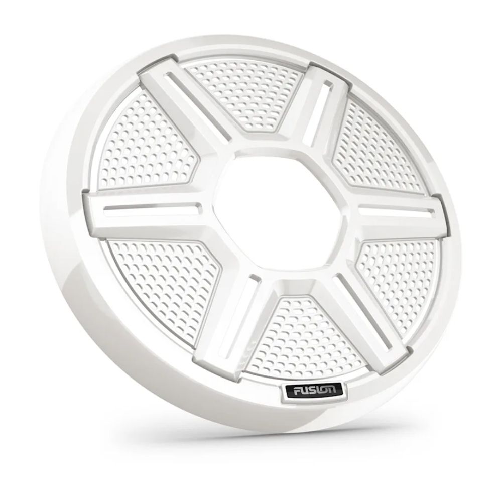 Fusion Apollo Speaker Grilles (pair) - 7.7" Shielded White