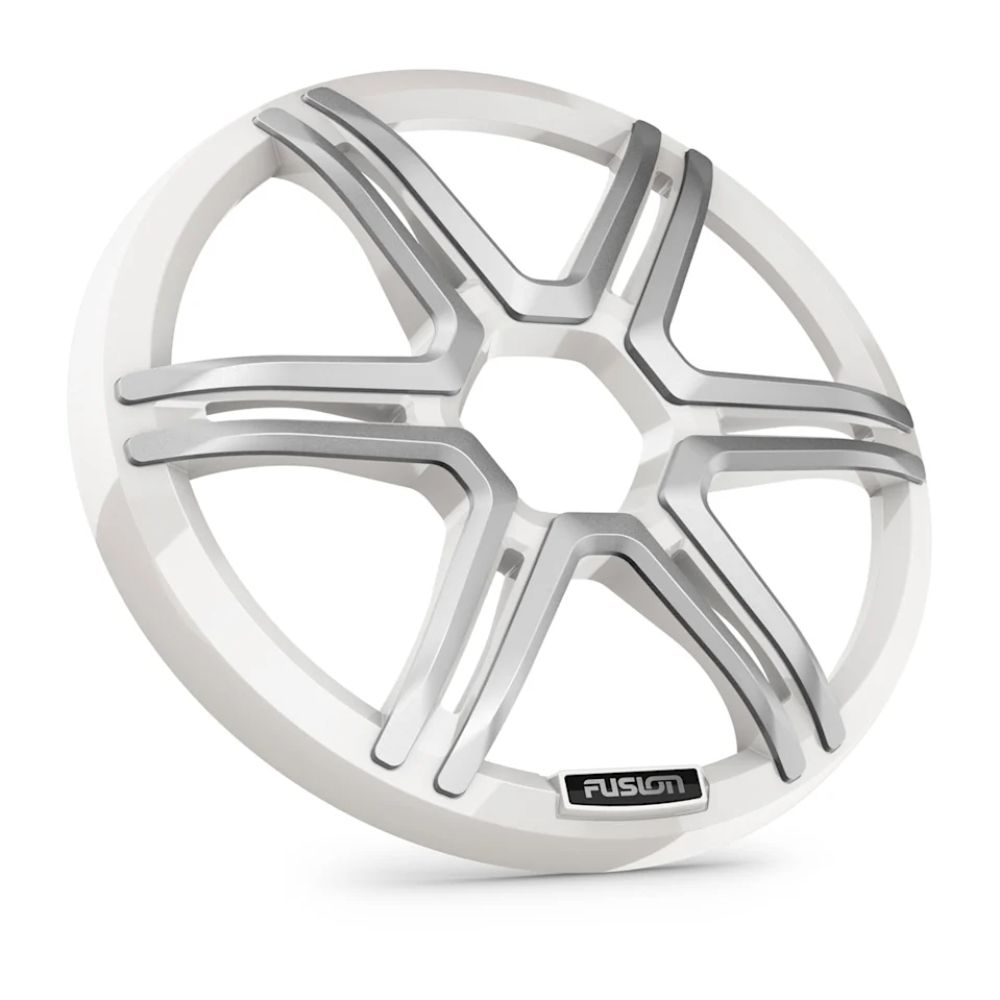 Fusion Apollo Subwoofer Grille (single) - 10" Sports White