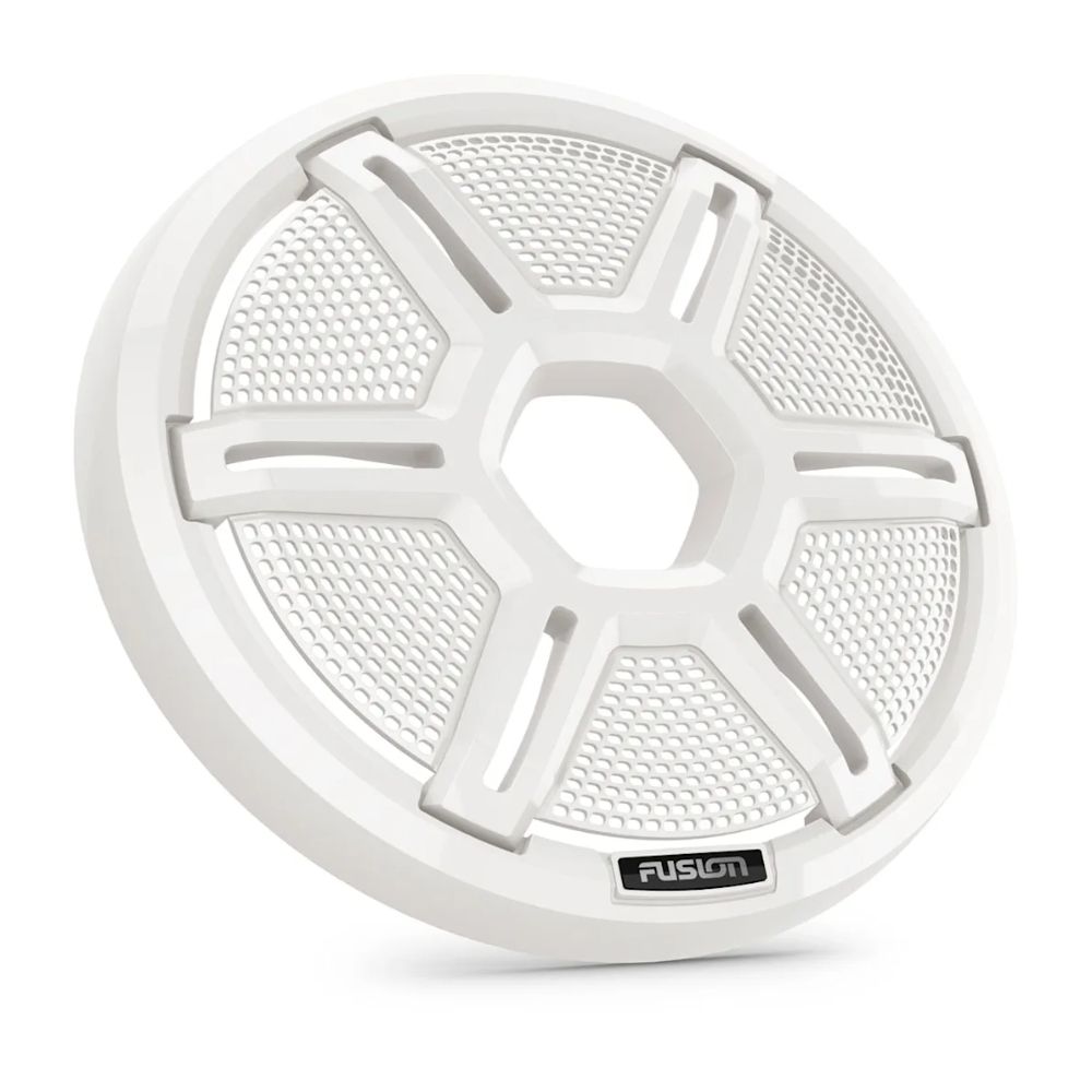 Fusion Apollo Subwoofer Grille (single) - 10" Shielded White