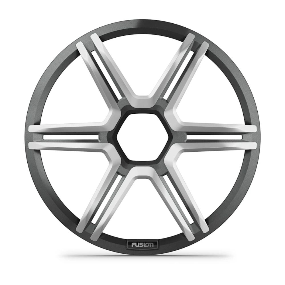 Fusion Apollo Subwoofer Grille (single) - 12" Sports Grey