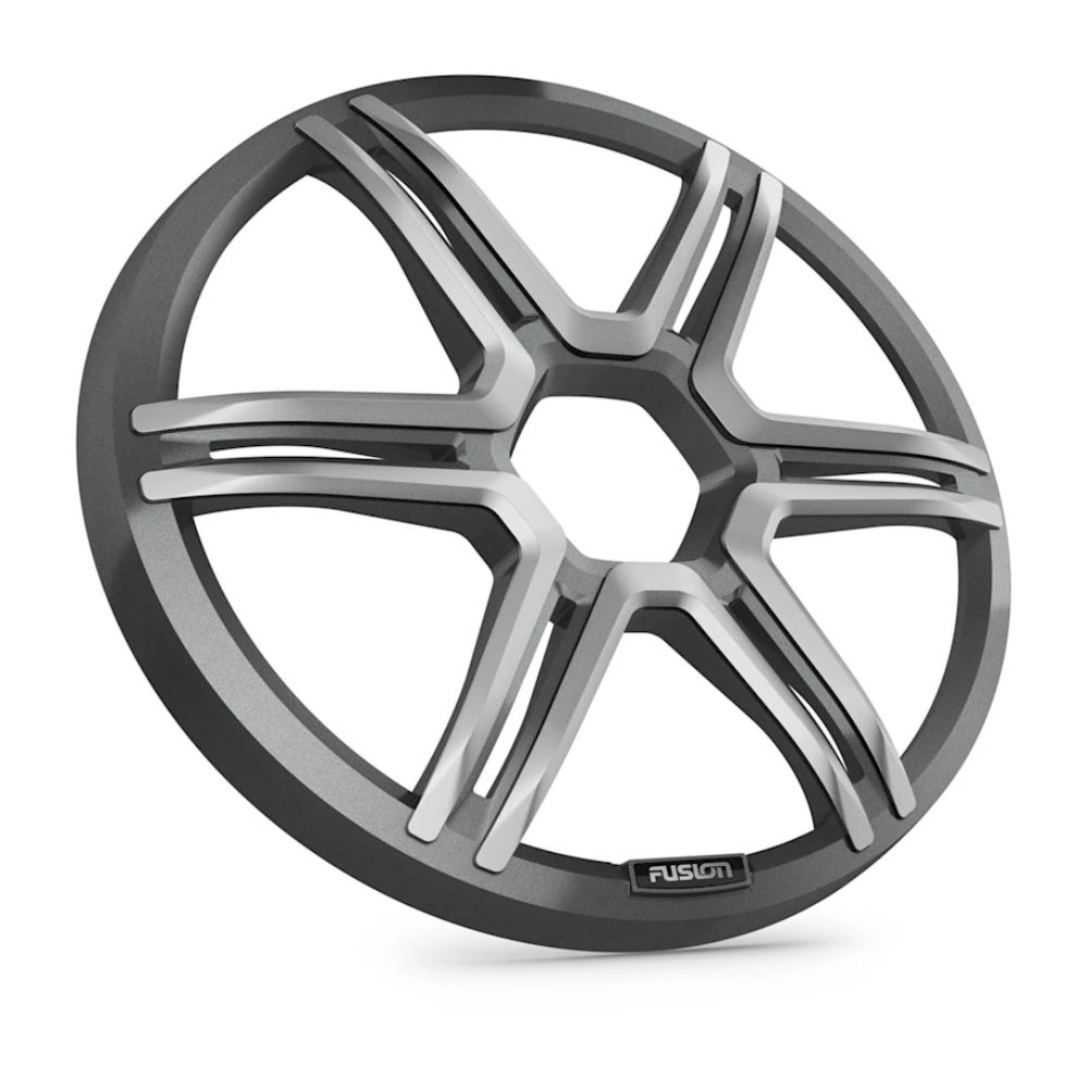 Fusion Apollo Subwoofer Grille (single) - 12" Sports Grey