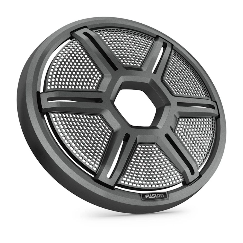 Fusion Apollo Subwoofer Grille (single) - 12" Shielded Grey