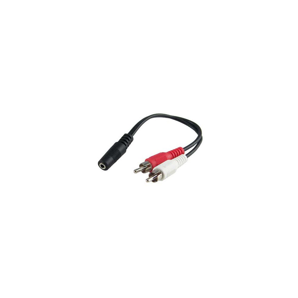 Fusion 3.5mm Female to Male panel mount cable