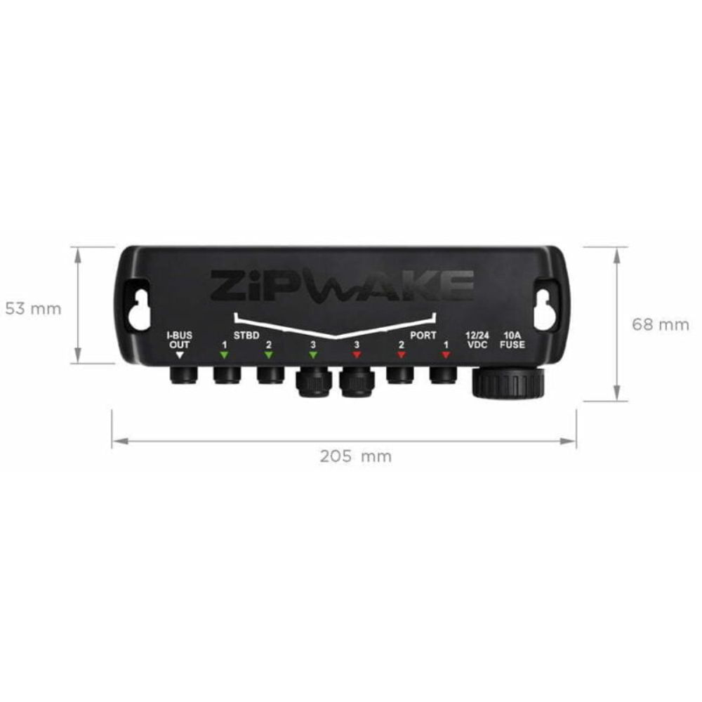 Zipwake Series S Distribution Unit with 4m Power Cable