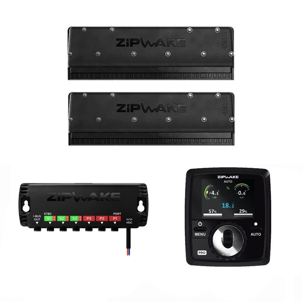 Zipwake Series S Pro Trim Control Kit - 450S Interceptor