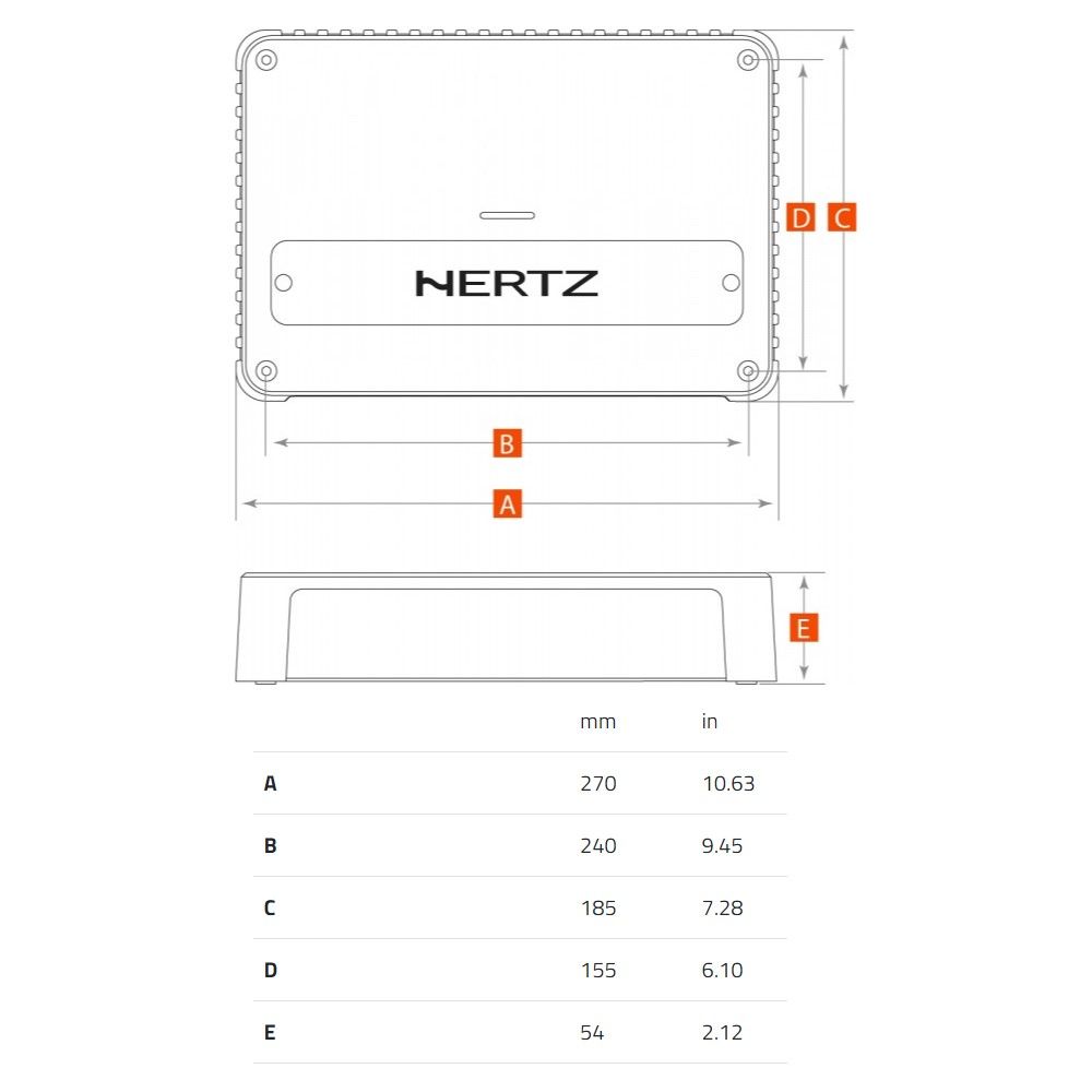 Hertz 1260W Venezia V1 Marine Mono Amplifier - 12V