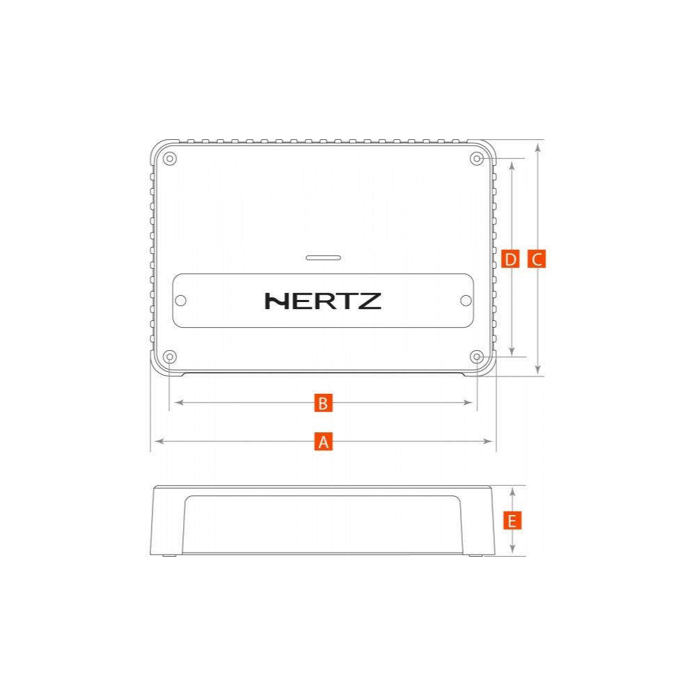 Hertz 1740W Venezia V6 Marine 6-5-4-3 Channel Amplifier - 24V