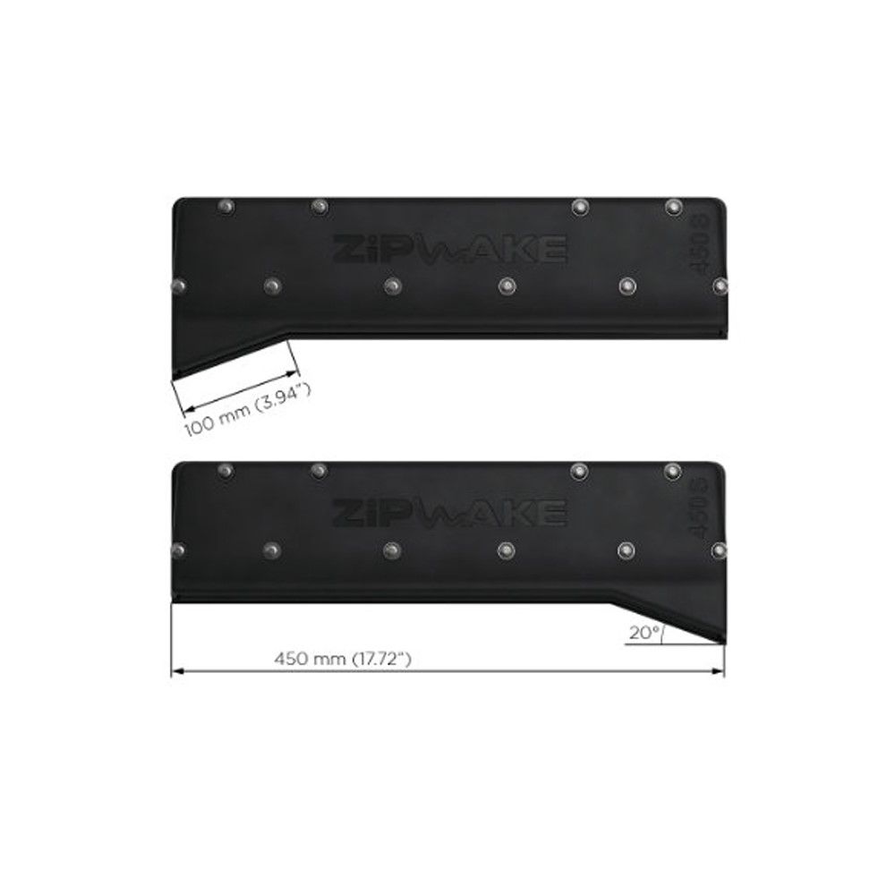 Zipwake Series S Dynamic Trim Control Kit - 450S Chine Interceptor