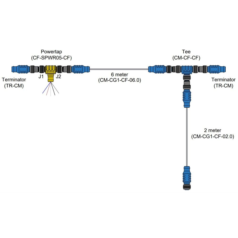 Maretron Cable Starter Kit 01 - NMEA2000 Micro Cable