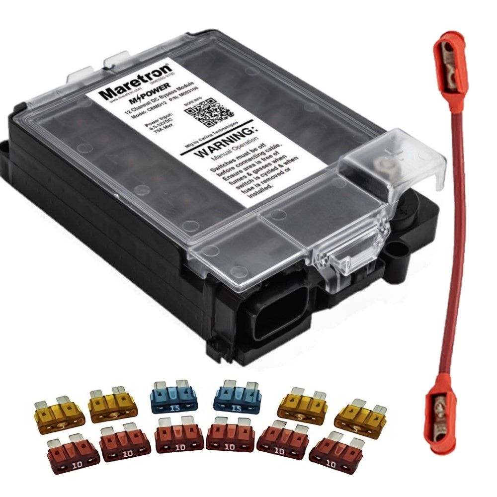 Maretron MPower CBMD12 Bypass Module with CBMD12  A3720 & A3721