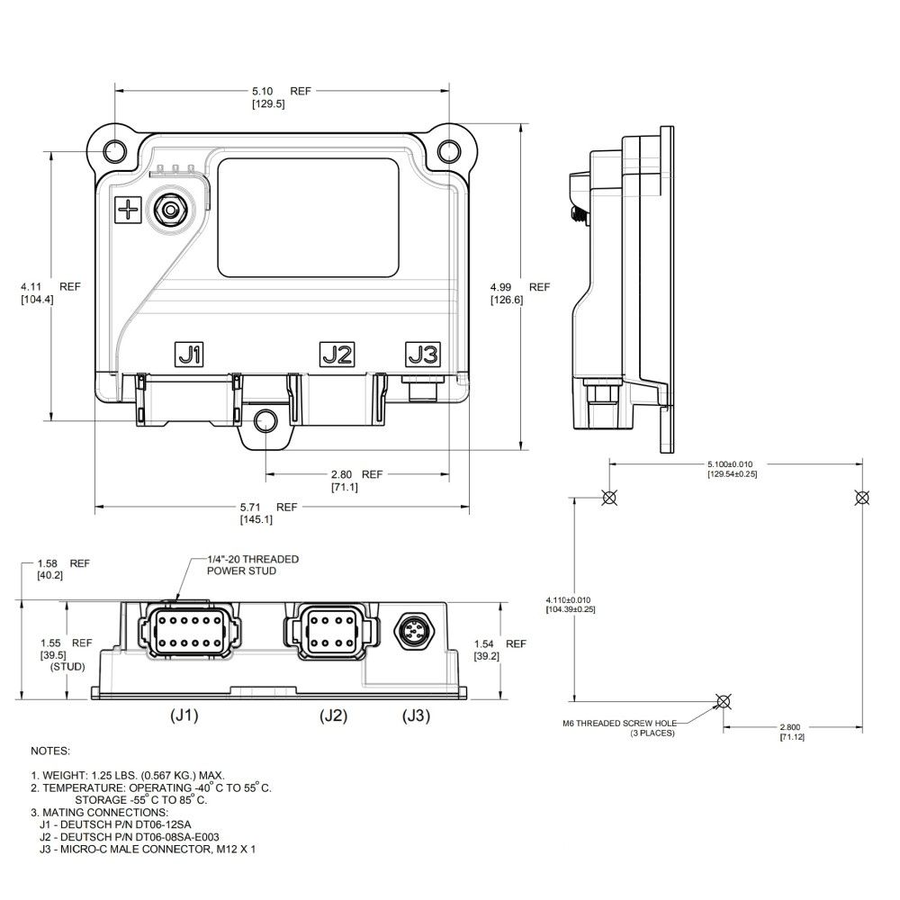 Maretron MPower CLMD12 Power Module with CLMD12  A3706 & A3707
