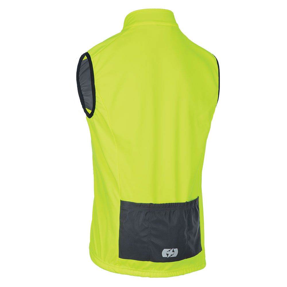 Oxford Venture Windproof Gilet - Fluorescent Yellow