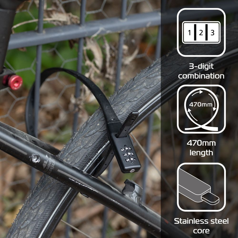 Oxford Combi Zip Lock - Black