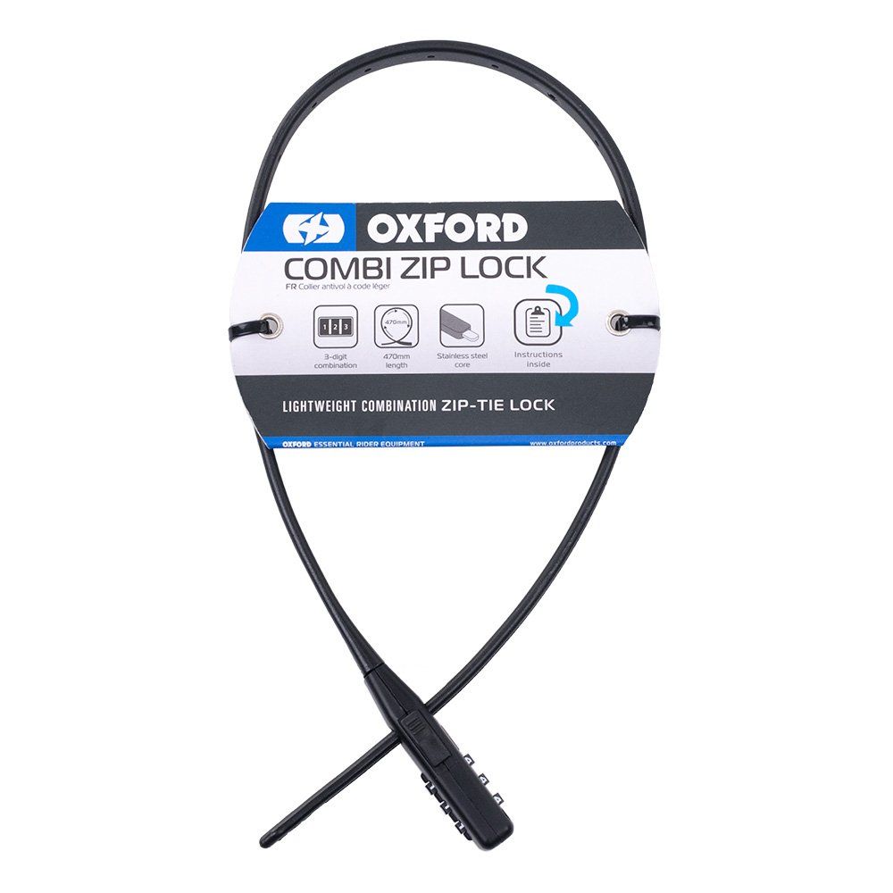 Oxford Combi Zip Lock - Black