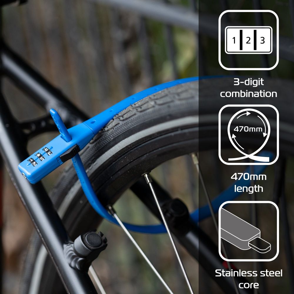 Oxford Combi Zip Lock - Blue