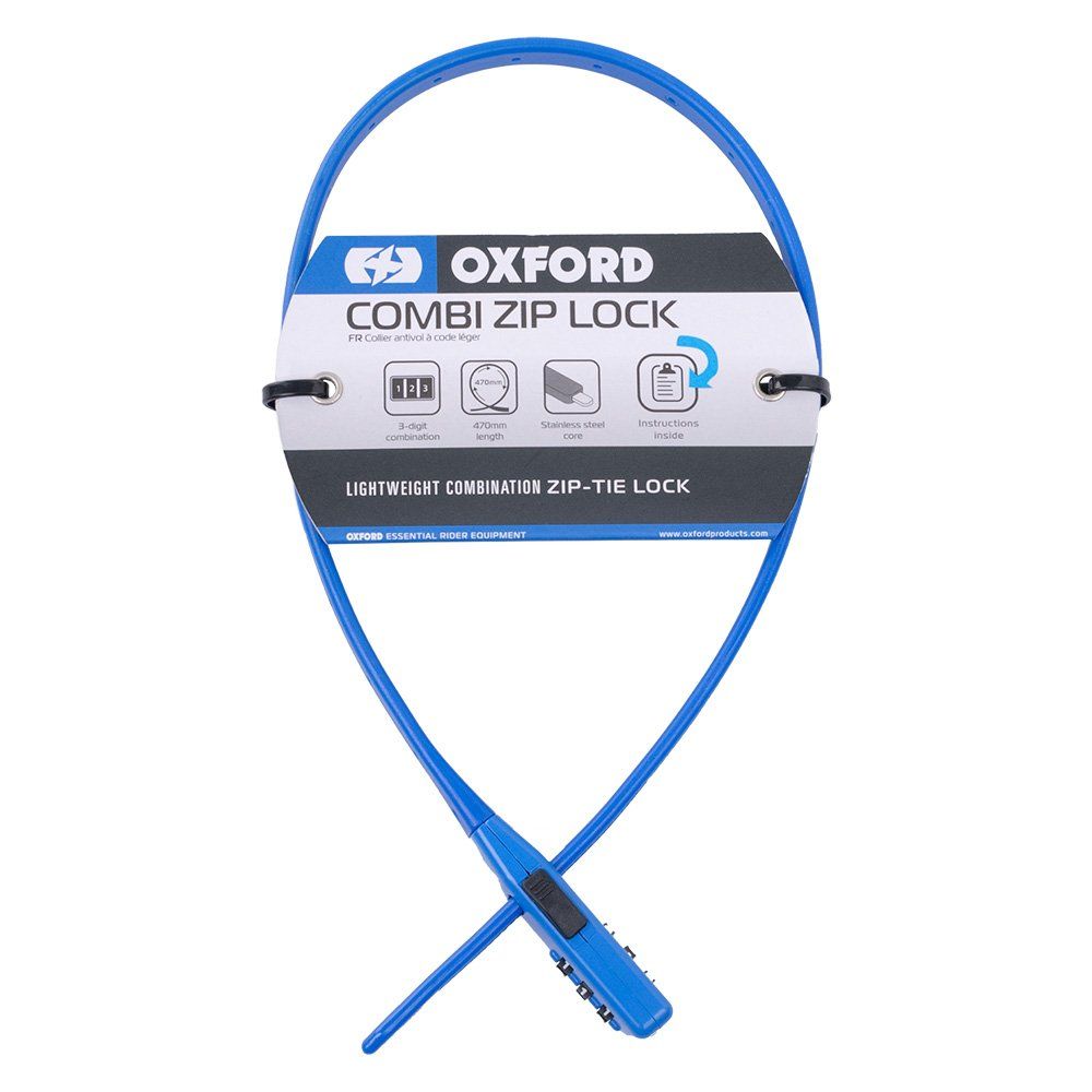Oxford Combi Zip Lock - Blue