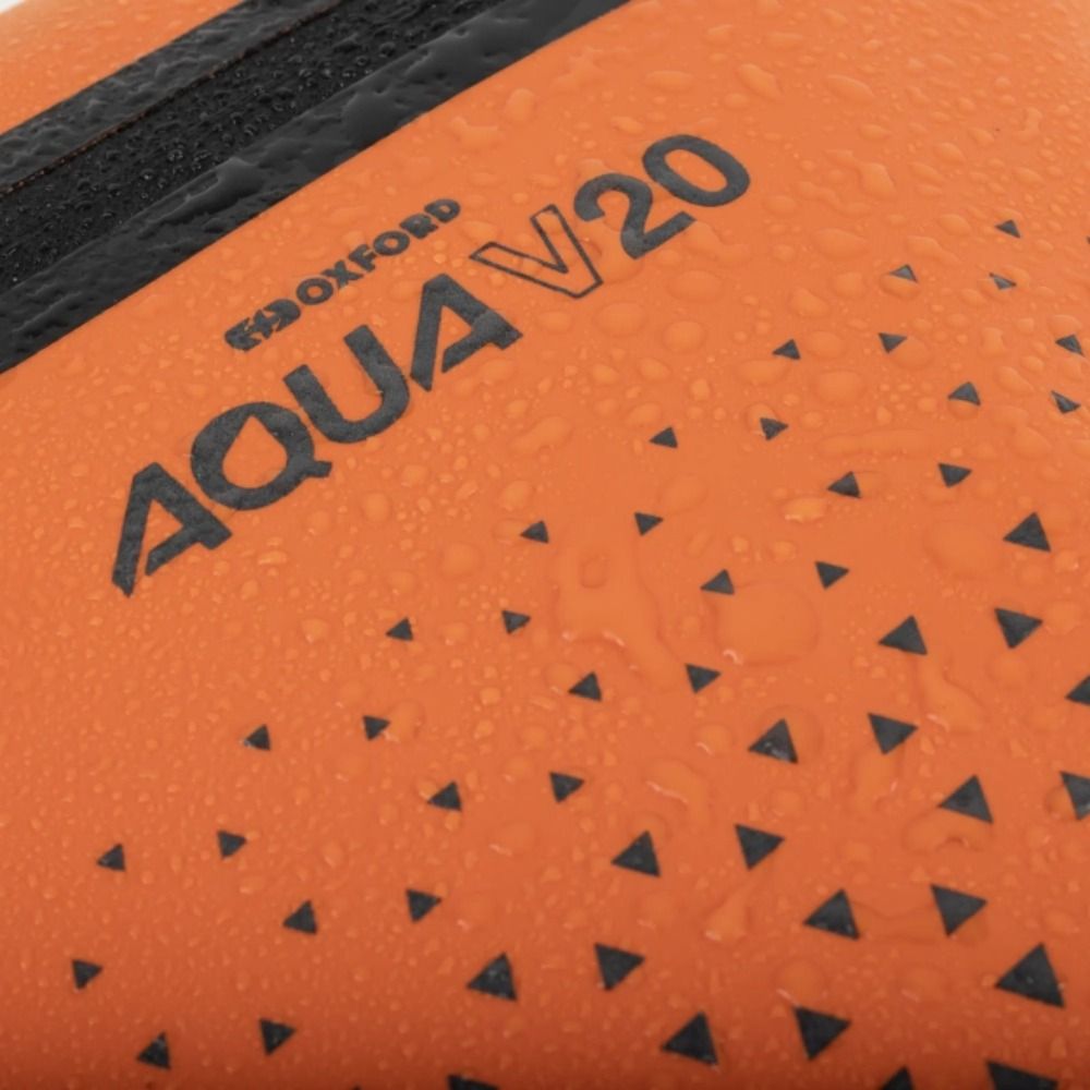 Oxford Aqua V 20 Extreme Visibility Single QR Pannier Bag - Orange