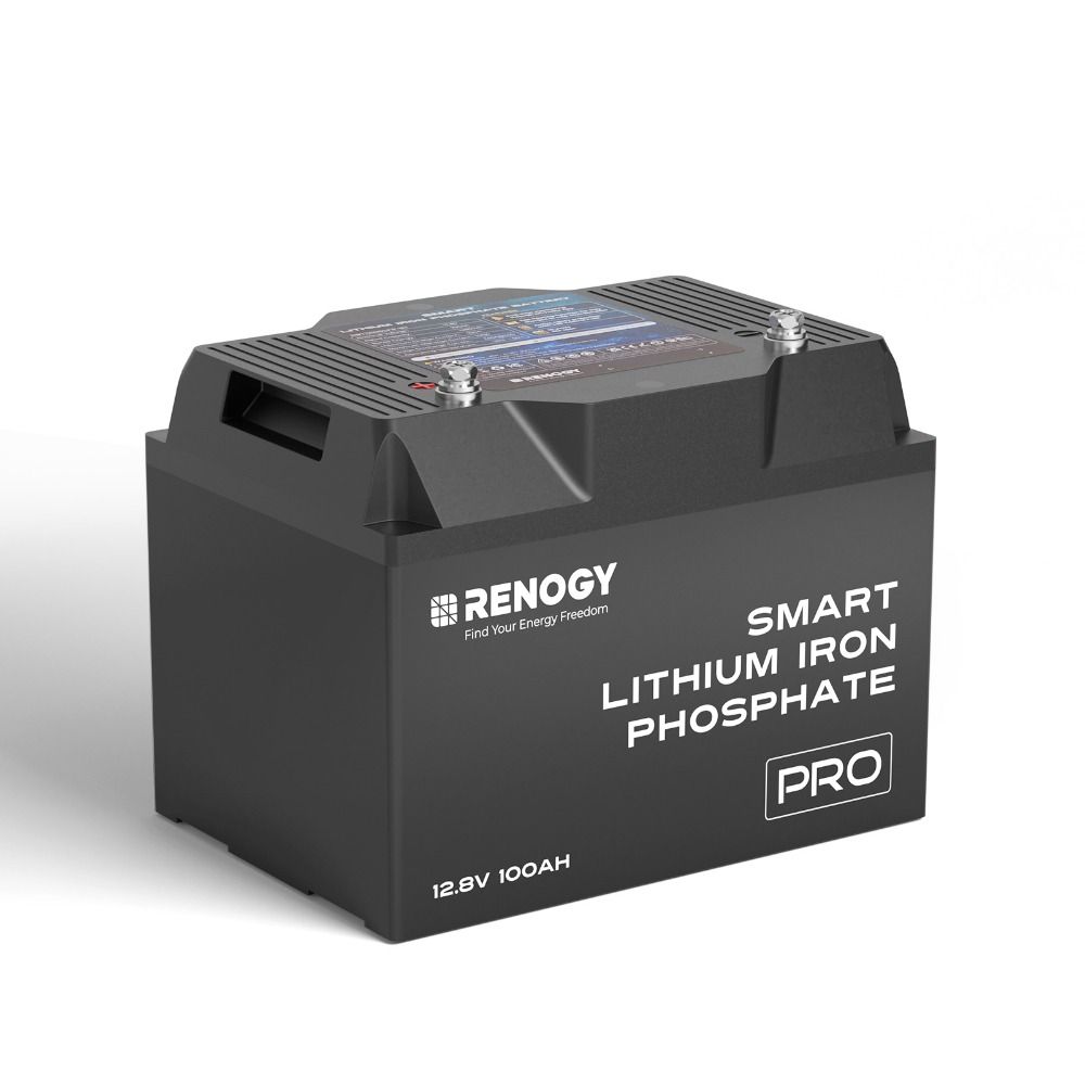 Renogy Pro Deep Cycle Lithium Battery With BT & Heating - 12V 100Ah 
