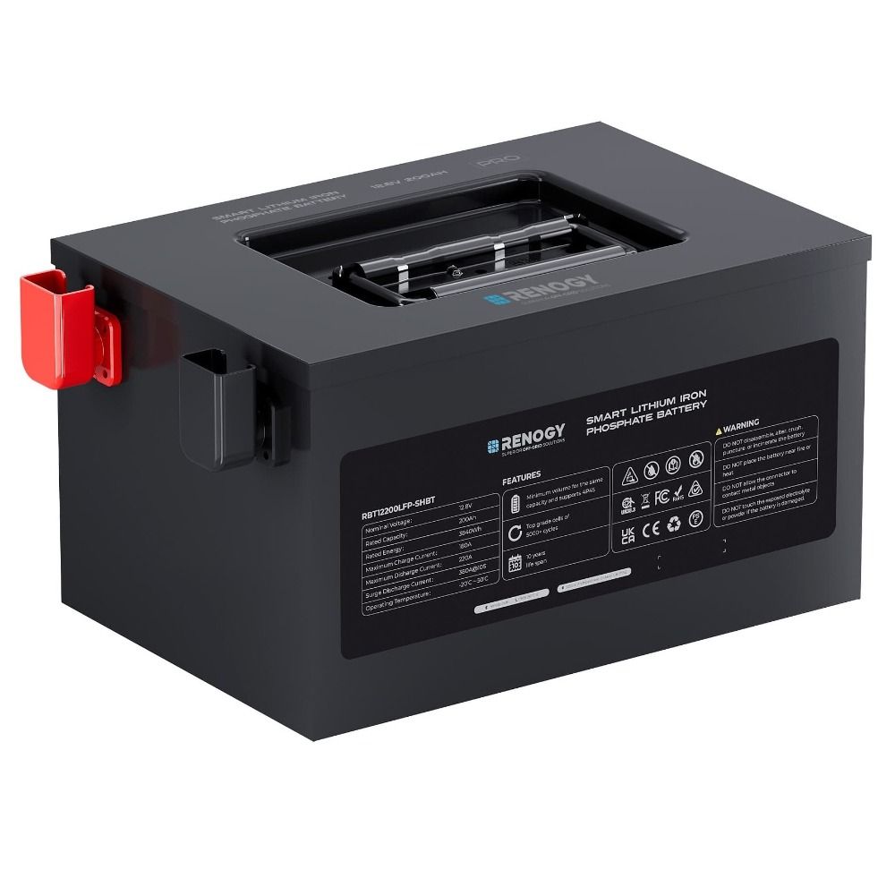 Renogy Pro Underseat Lithium Battery With BT & Canbus - 12.8V 200Ah
