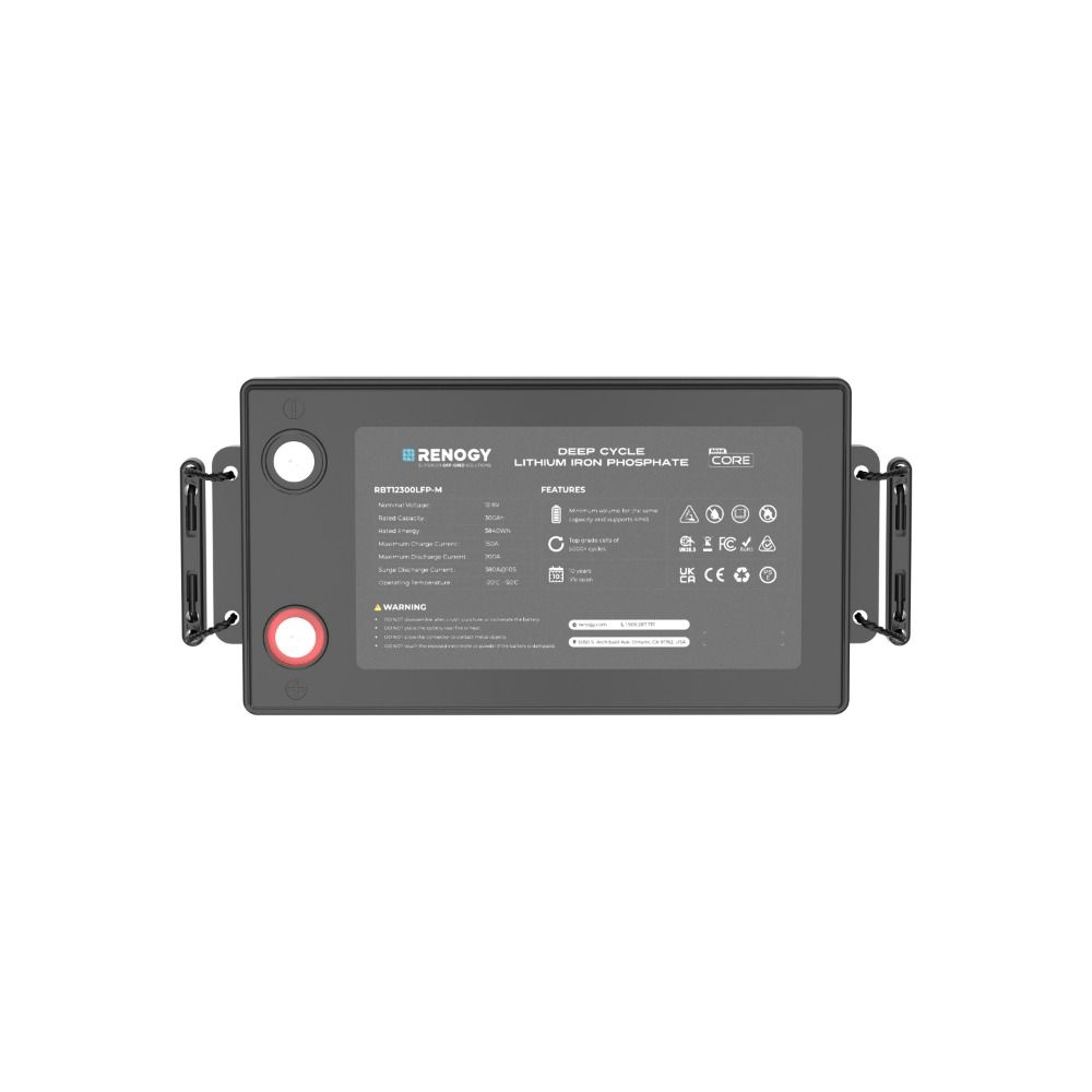 Renogy Core Mini Lithium Battery - 12.8V 300Ah