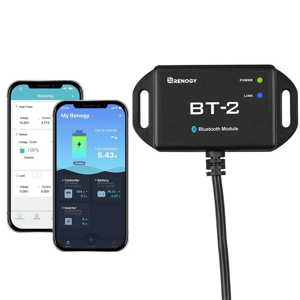 Renogy BT-2 Bluetooth Module for Renogy Products With RS485 Port