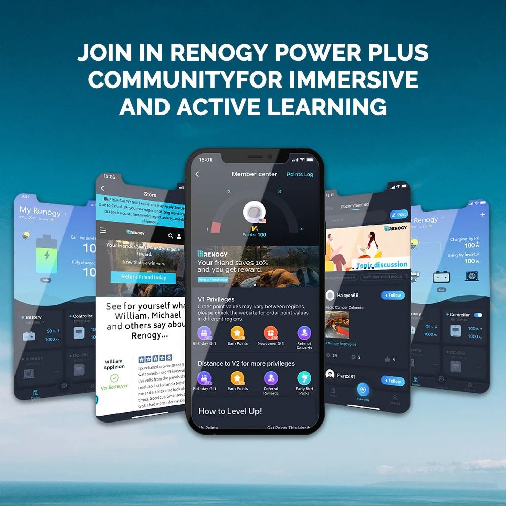Renogy BT-2 Bluetooth Module for Renogy Products With RS485 Port