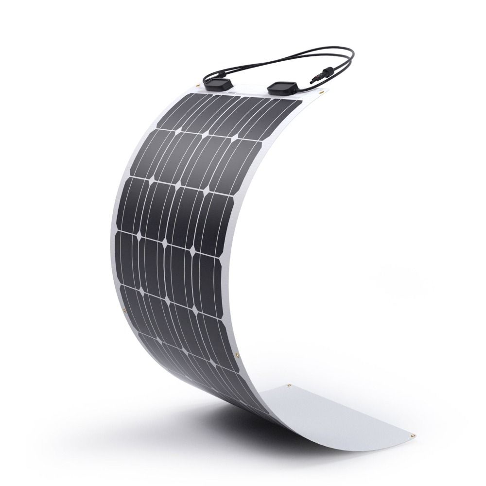 Renogy 100W Lightweight Flexible Monocrystalline Solar Panel