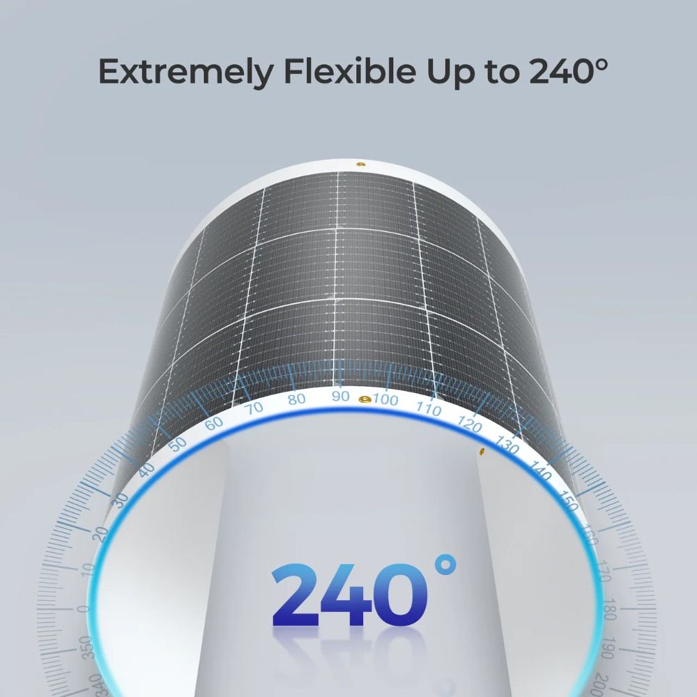 Renogy 100W Lightweight Flexible Monocrystalline Solar Panel