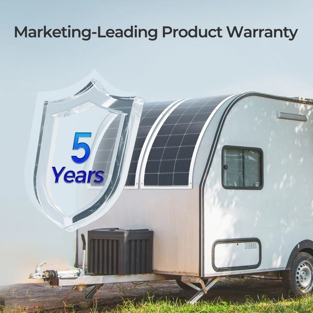 Renogy 100W Lightweight Flexible Monocrystalline Solar Panel