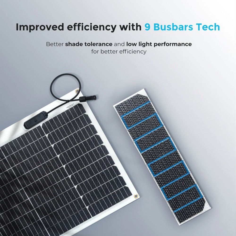 Renogy 50W Flexible Monocrystalline Solar Panel