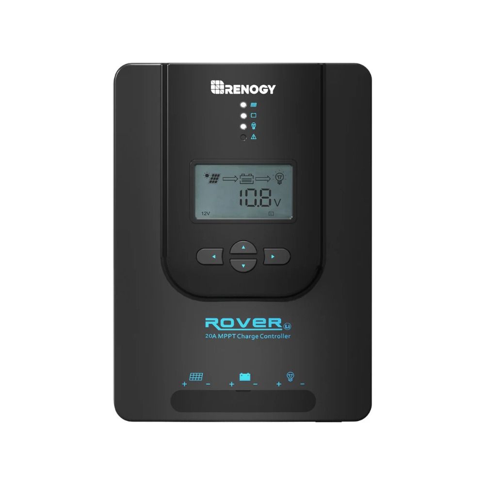 Renogy Rover Li MPPT Solar Charge Controller With Bluetooth - 20A