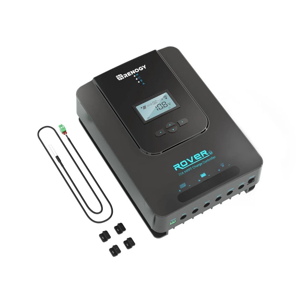 Renogy Rover Li MPPT Solar Charge Controller With Bluetooth - 20A