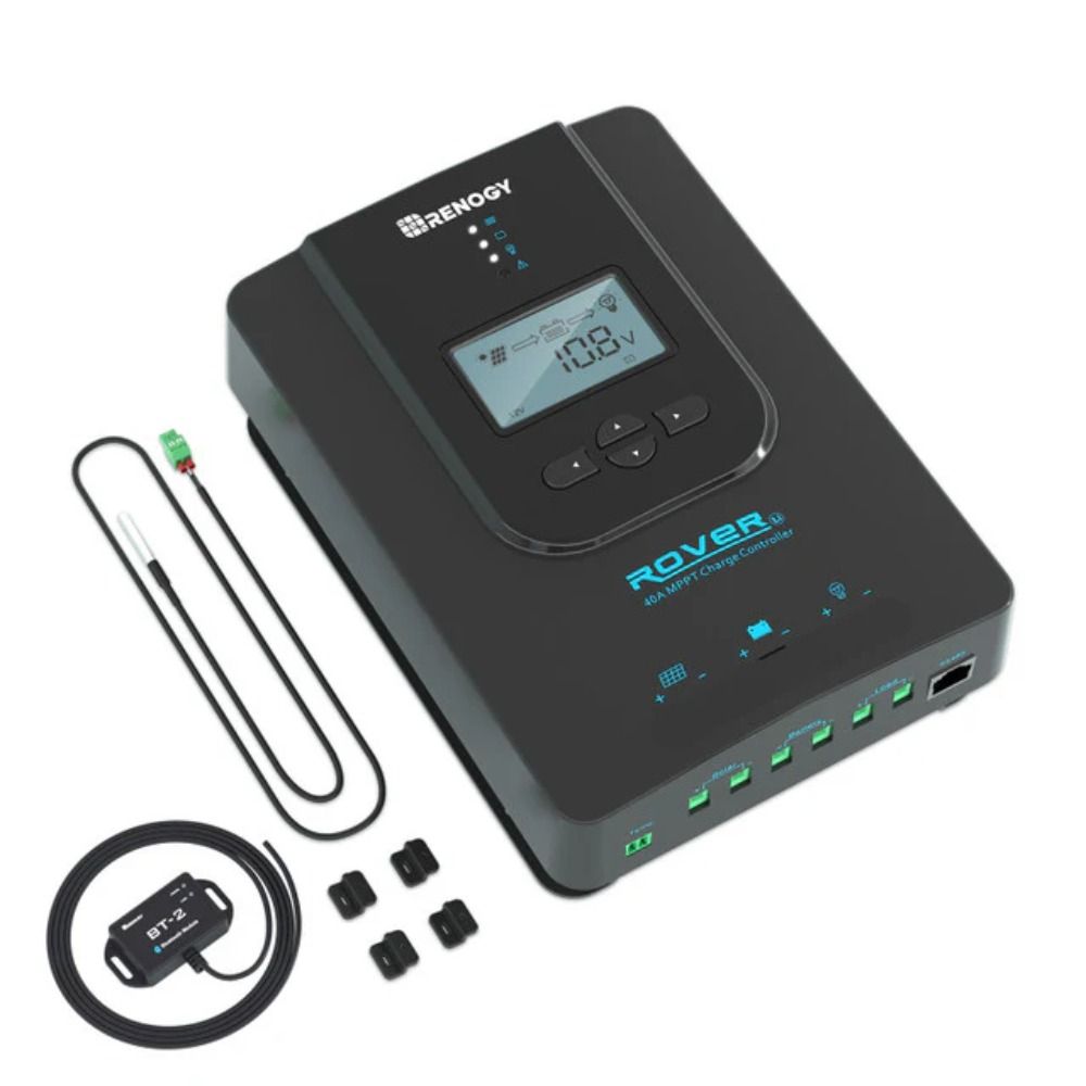 Renogy Rover Li MPPT Solar Charge Controller With Bluetooth - 30A