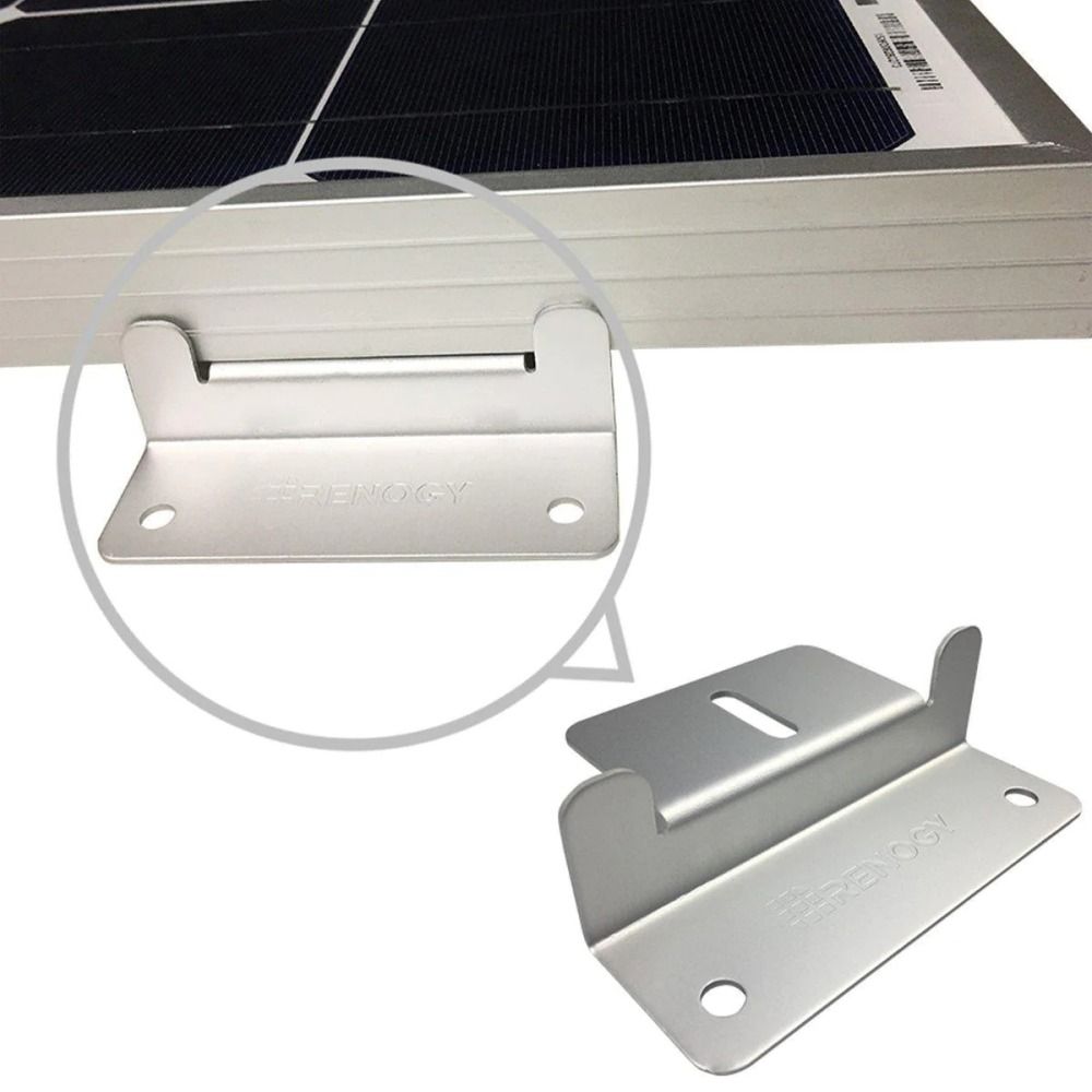 Renogy Solar Panel Mounting Z Brackets - Set of 4