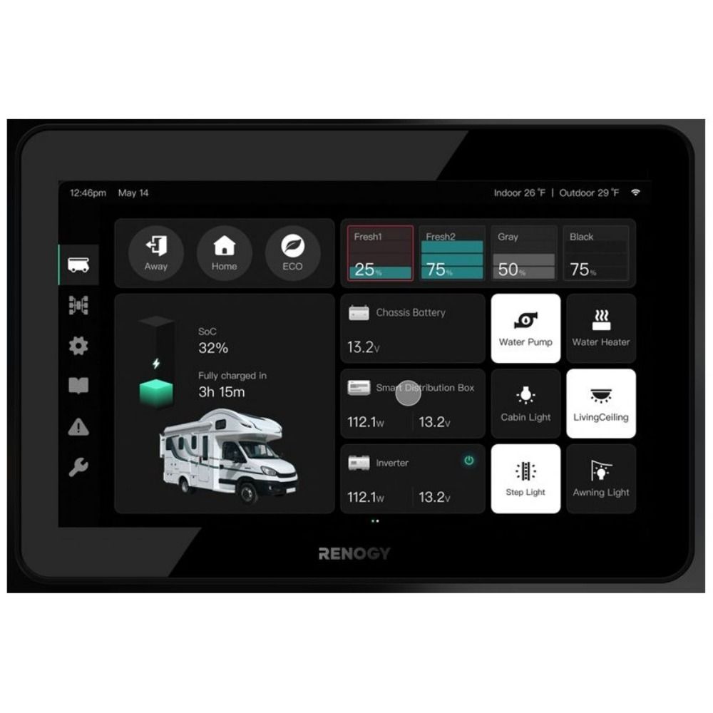 Renogy ONE Vision - 7'' Touchscreen Control Panel