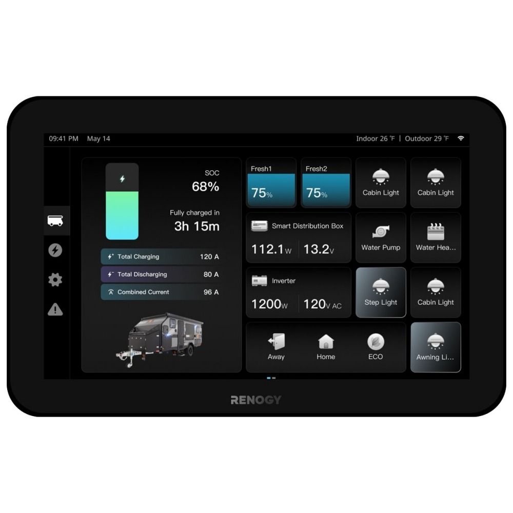 Renogy ONE Vision - 7'' Touchscreen Control Panel