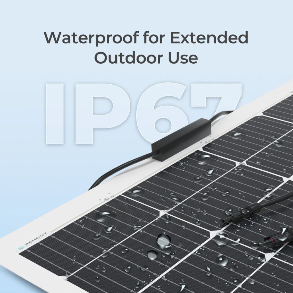 Renogy 200W Lightweight Flexible Monocrystalline Solar Panel