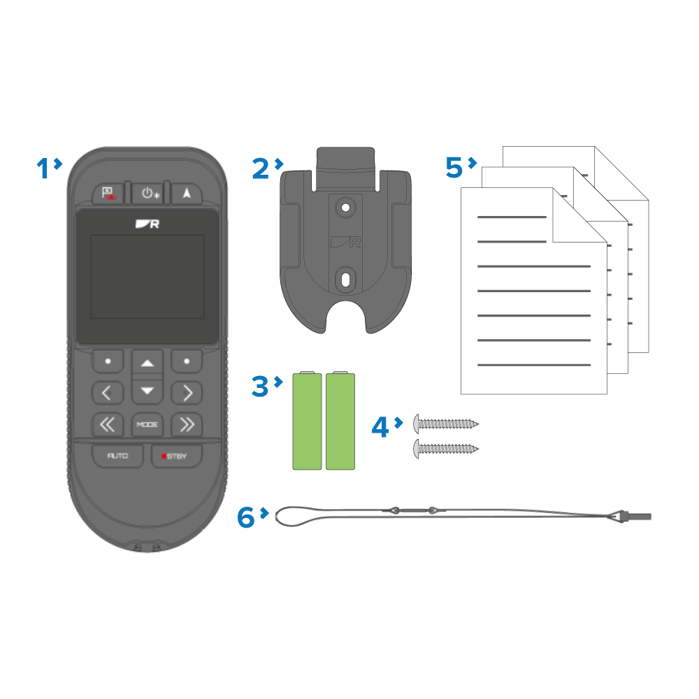 Raymarine RCU-1 Autopilot Remote Control